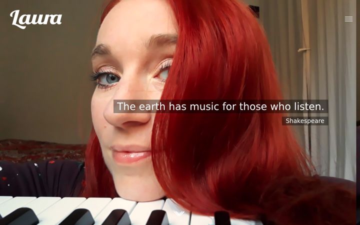 Screenshot of laura-totzke.de