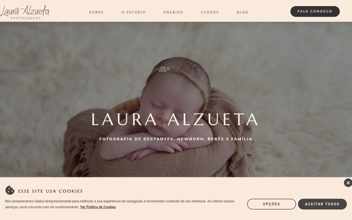 Screenshot of lauraalzueta.com.br
