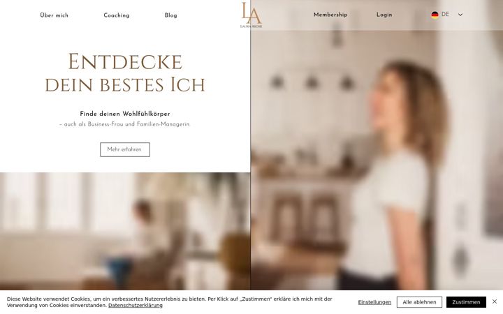 Screenshot of lauraasche.de