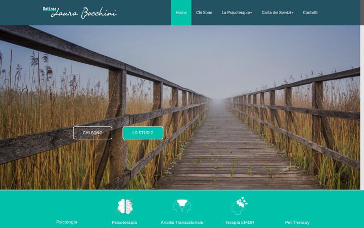 Screenshot of laurabocchini.it