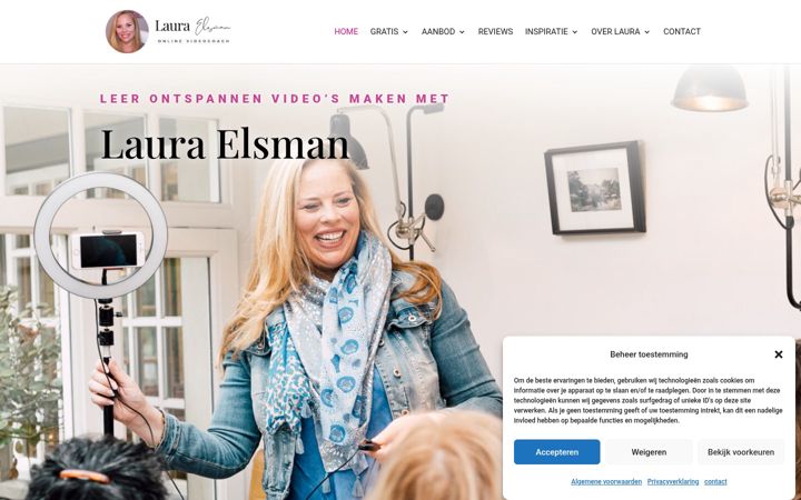 Képernyőkép: lauraelsman.nl