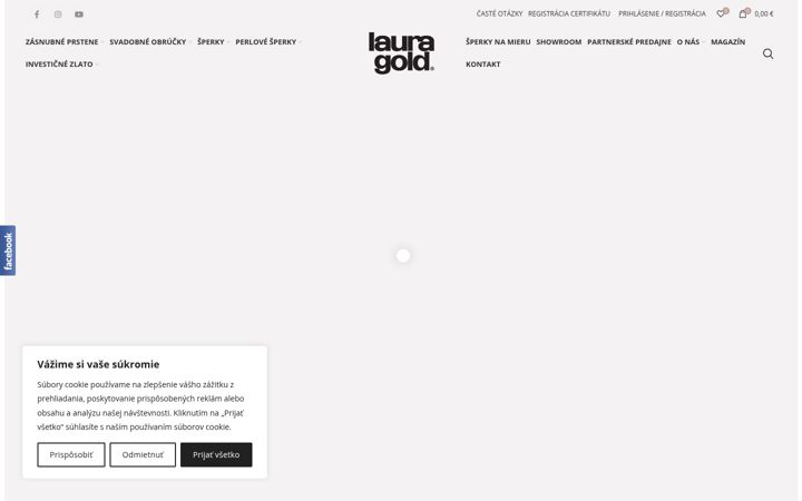 Screenshot of lauragold.sk