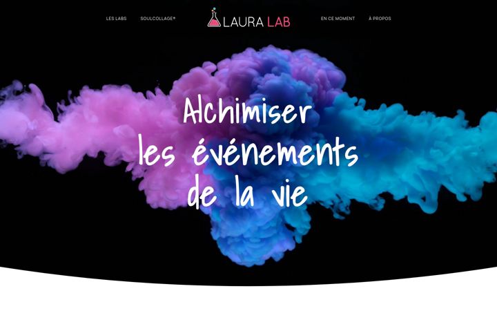Screenshot of lauralab.com