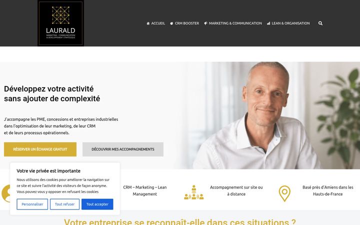 Screenshot of laurald.fr