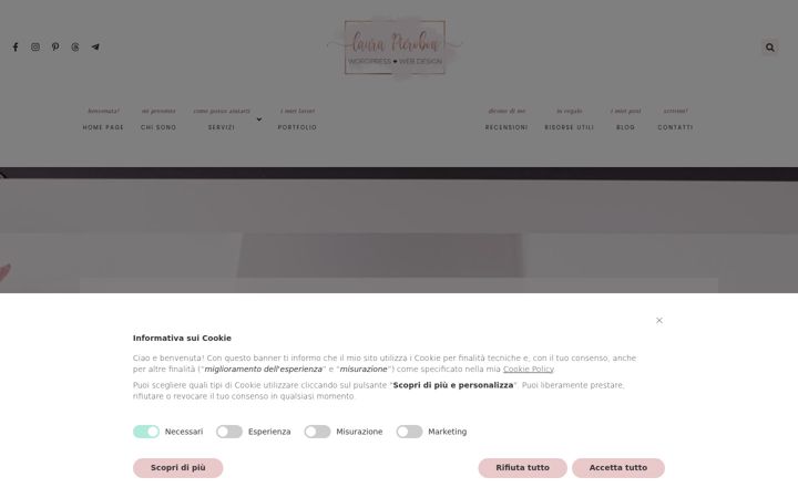 Screenshot of laurapierobon.com
