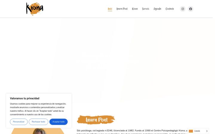 Screenshot of laurapont.com