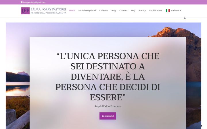 Screenshot of lauraporrypastorel.com