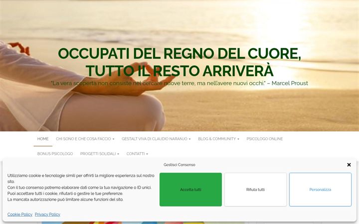 Screenshot of lauraquerzolapsicologa.it