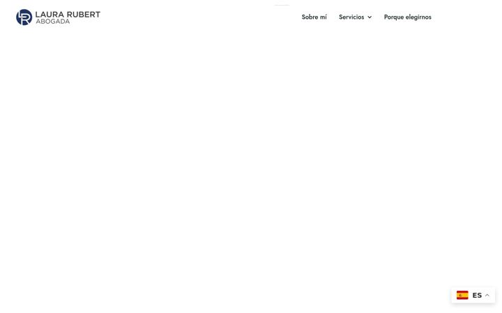Screenshot of laurarubertabogada.com
