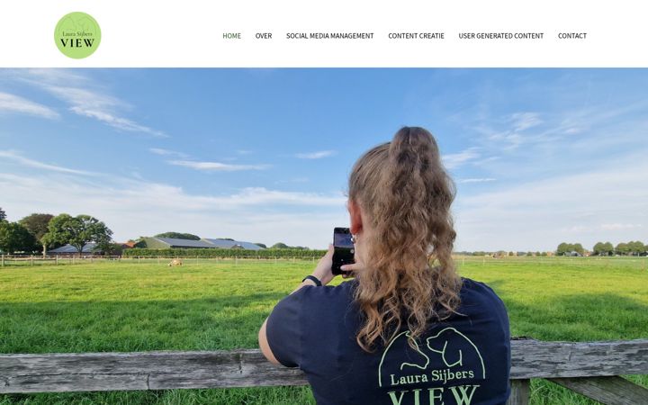 Screenshot of laurasijbersview.nl