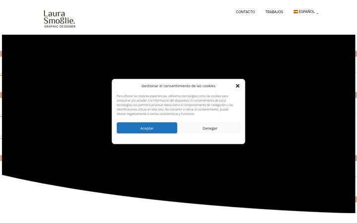 Screenshot of laurasmoglie.com