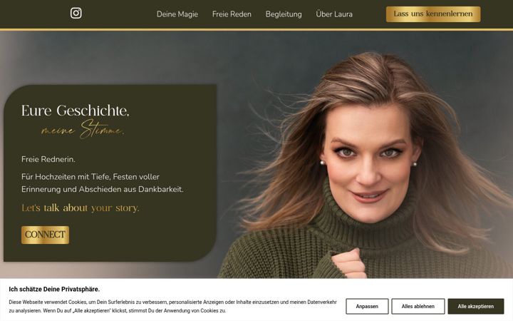 Screenshot of laurasoulmentoring.com