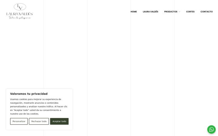 Screenshot of lauravaldes.es