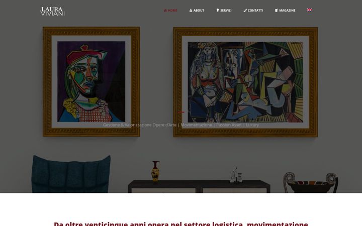 Screenshot of lauraviviani.it
