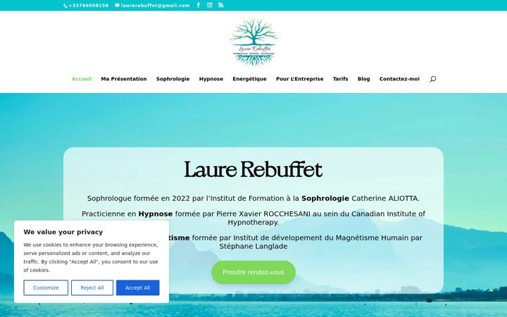 Screenshot of laure-rebuffet-therapeute.com