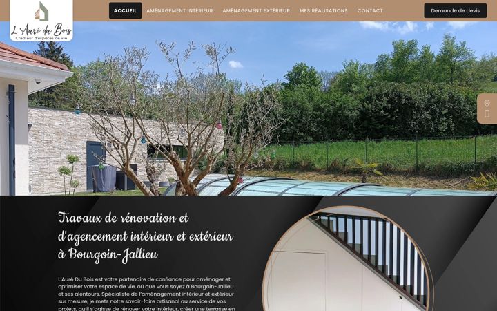 Screenshot of lauredubois.fr
