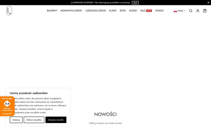 Screenshot of laureeshoes.pl