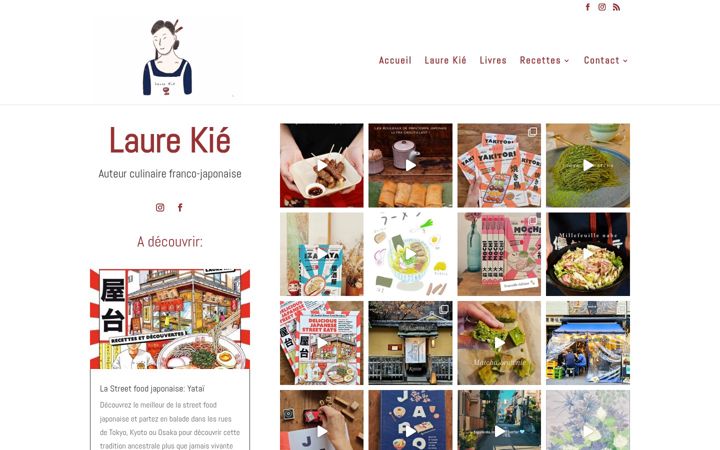 Screenshot of laurekie.com