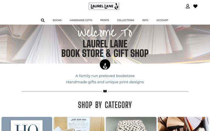 Screenshot of laurellane.co.uk
