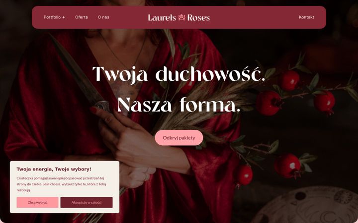 Screenshot of laurels-roses.com