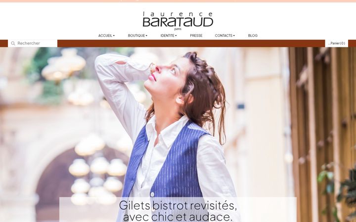 Screenshot of laurence-barataud.fr