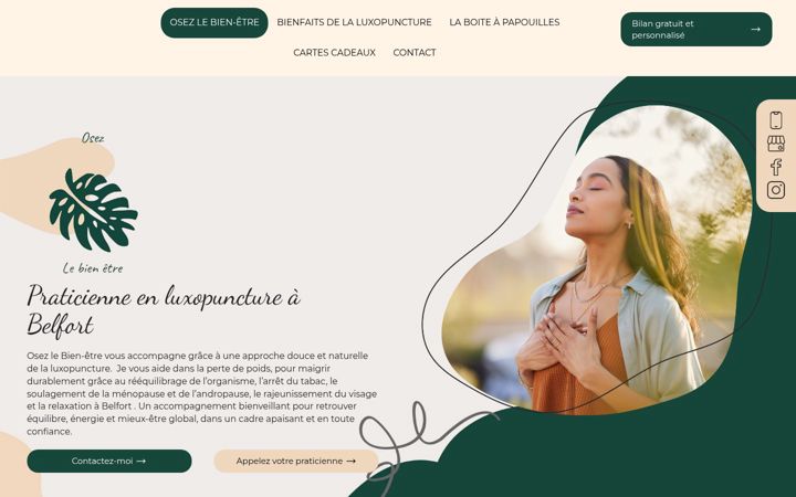Screenshot of laurence-luxopuncture.fr