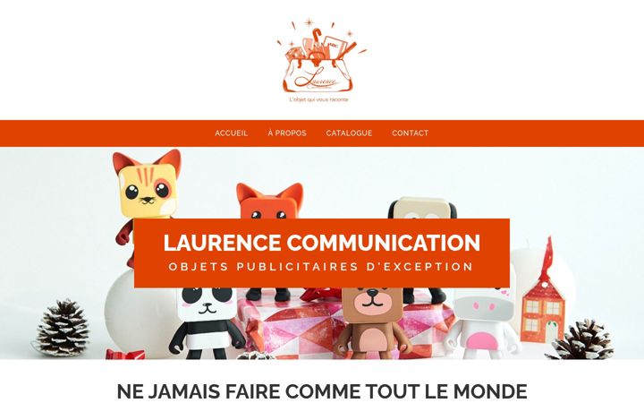 Screenshot of laurencecommunication.fr