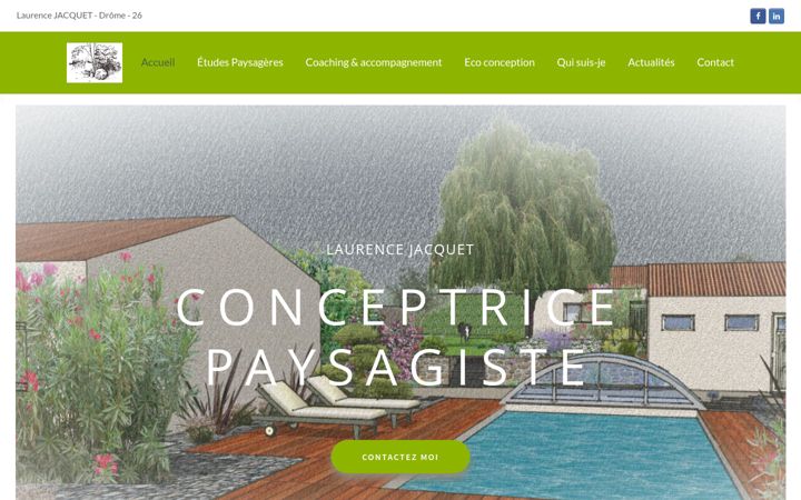 Screenshot of laurencejacquet.fr