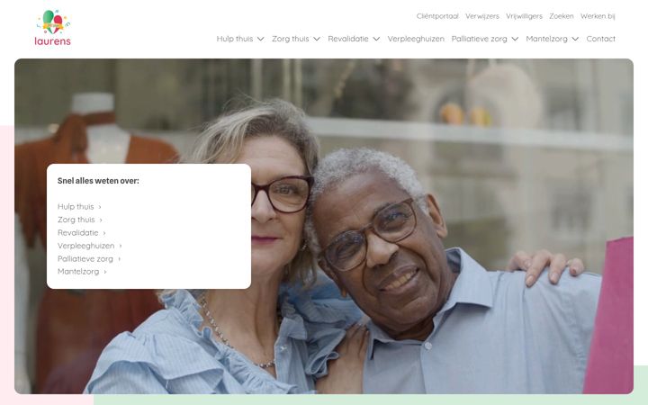 Screenshot of laurens.nl
