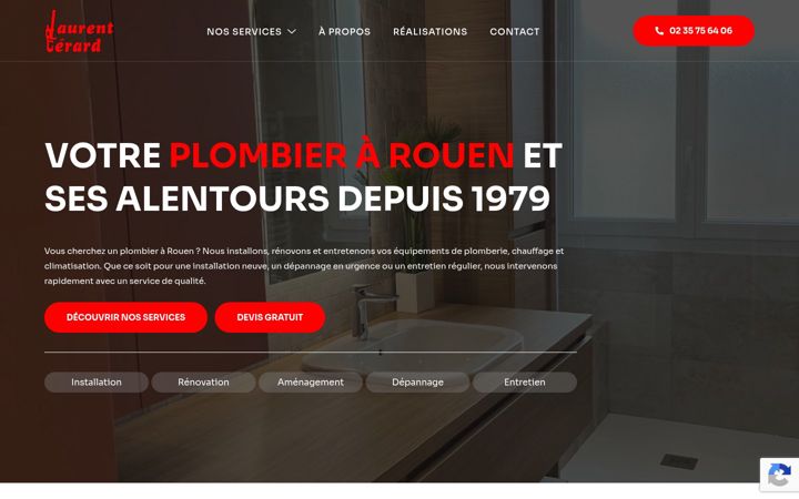 Screenshot of laurent-gerard.com