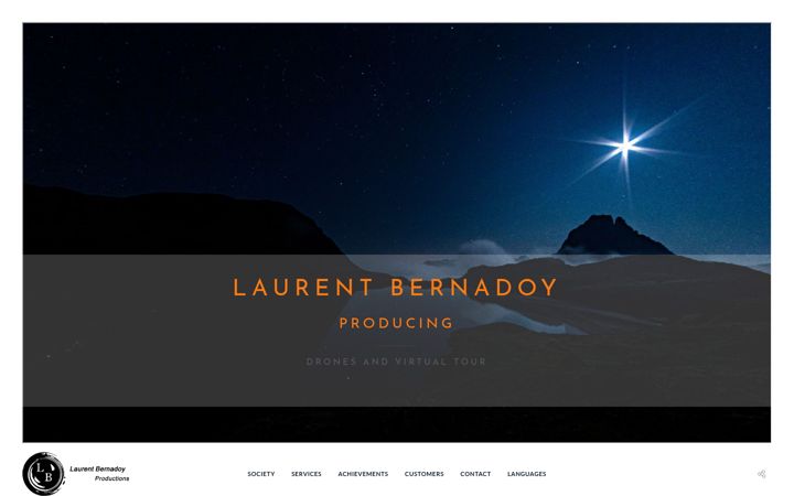 Screenshot of laurentbernadoy.com