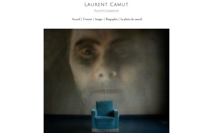 Screenshot of laurentcamut.com