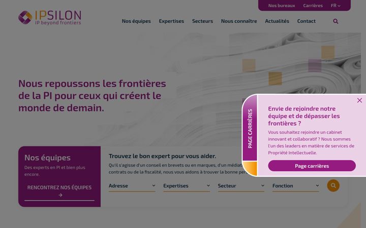 Screenshot of laurentcharras.com