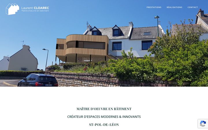 Screenshot of laurentcloarec.fr
