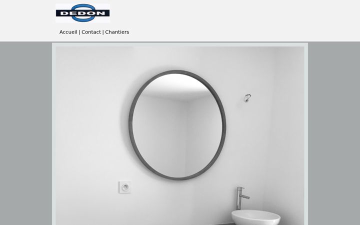 Screenshot of laurentdedon.com