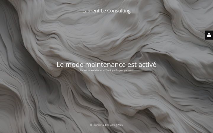 Screenshot of laurentleconsulting.fr