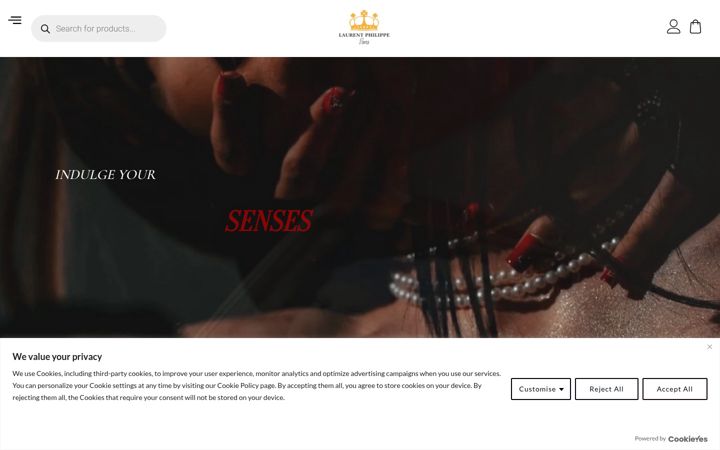 Screenshot of laurentphilippewatches.com