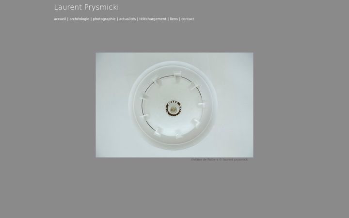 Screenshot of laurentprysmicki.com