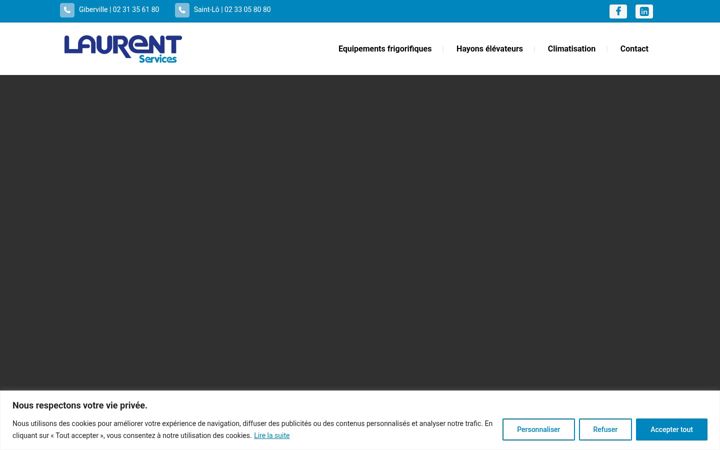 Screenshot of laurentservices-normandie.fr