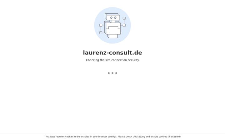 Screenshot of laurenz-consult.de