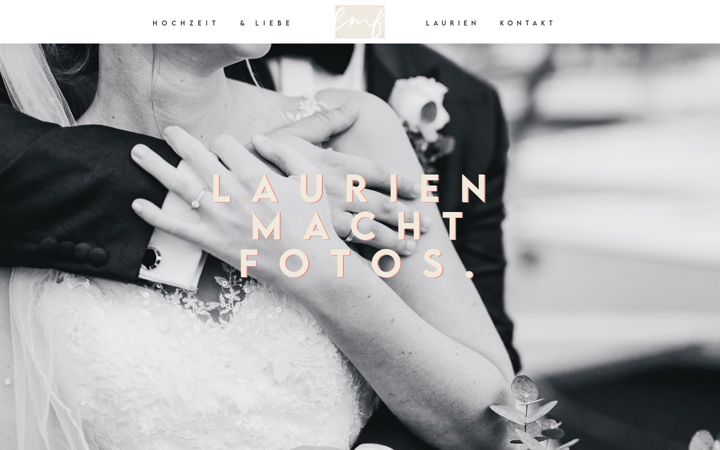 Screenshot of laurienmachtfotos.de
