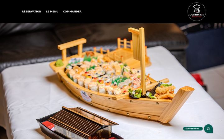 Screenshot of laurines.com
