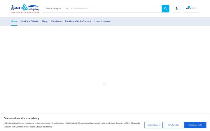 Screenshot of lauroecompany.it