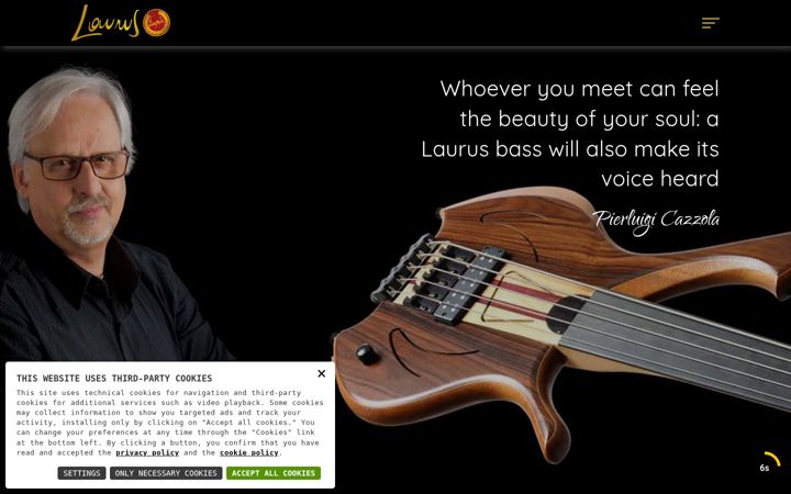 Screenshot of laurus.it