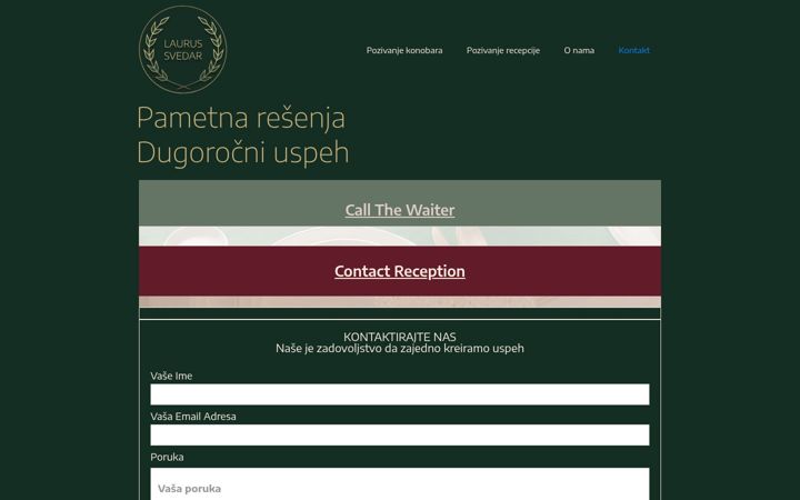 Screenshot of laurussvedar.com