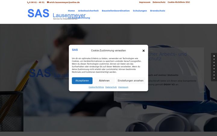 Screenshot of lausenmeyer.net