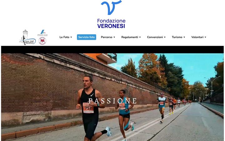 Screenshot of laushalfmarathon.it
