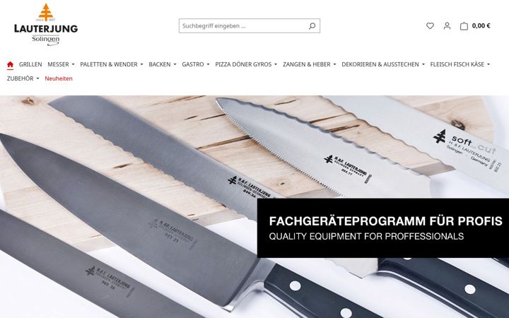 Screenshot of lauterjung.de