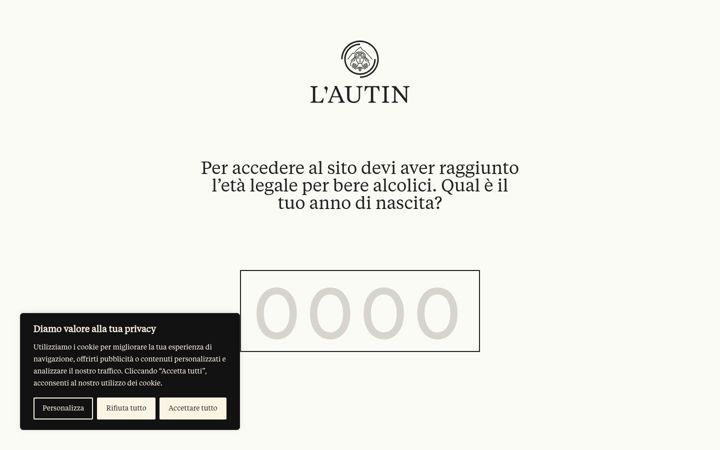 Screenshot of lautin.it