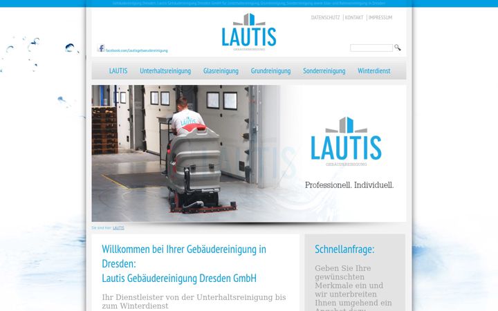 Screenshot of lautis.de